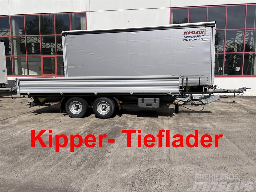  TK Tandemkipper- Tieflader, 5.53 m LadeflächeWeni Sora- ja kippiperävaunut