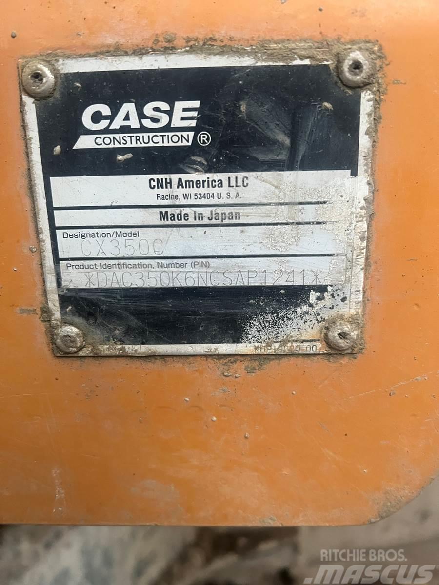 CASE CX350C Telakaivukoneet