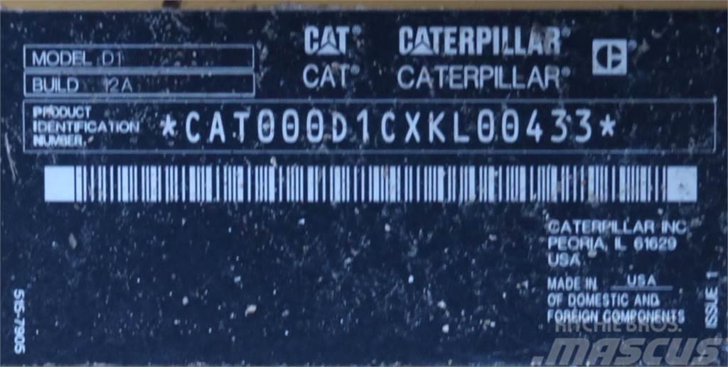 CAT D1-LGP Telaketjupuskutraktorit