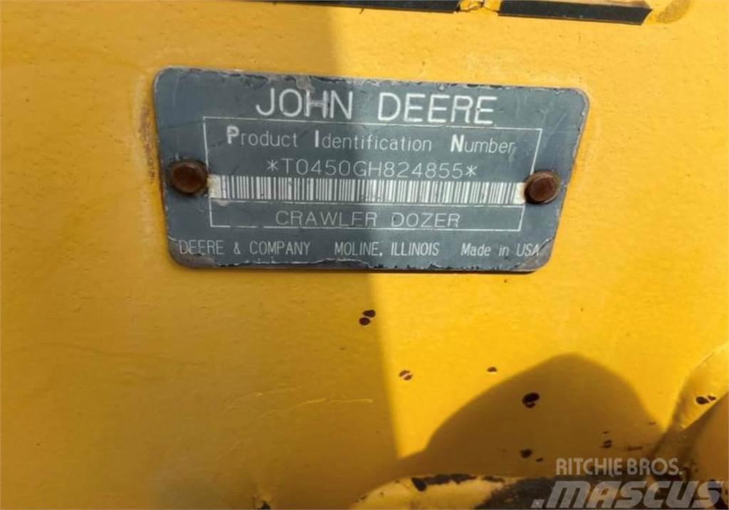 John Deere 450G Telaketjupuskutraktorit
