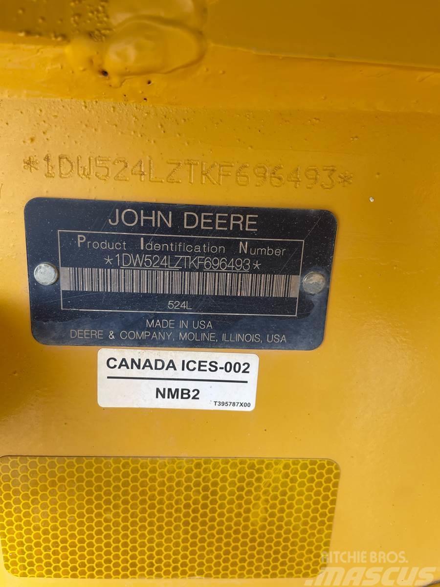 John Deere 524L Pyöräkuormaajat