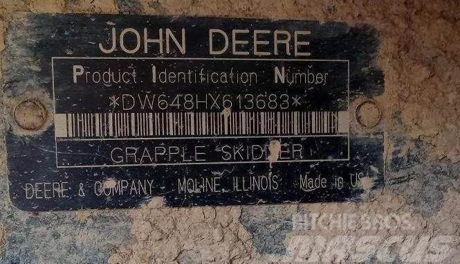 John Deere 648H Juontokoneet