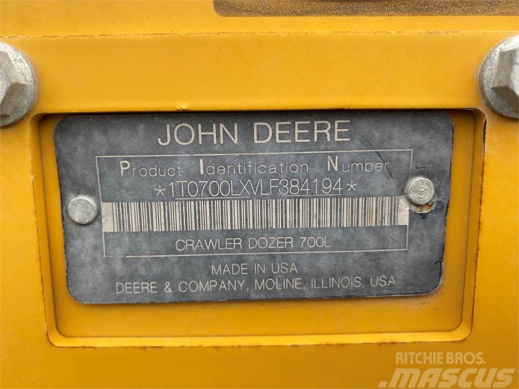 John Deere 700L LGP Telaketjupuskutraktorit