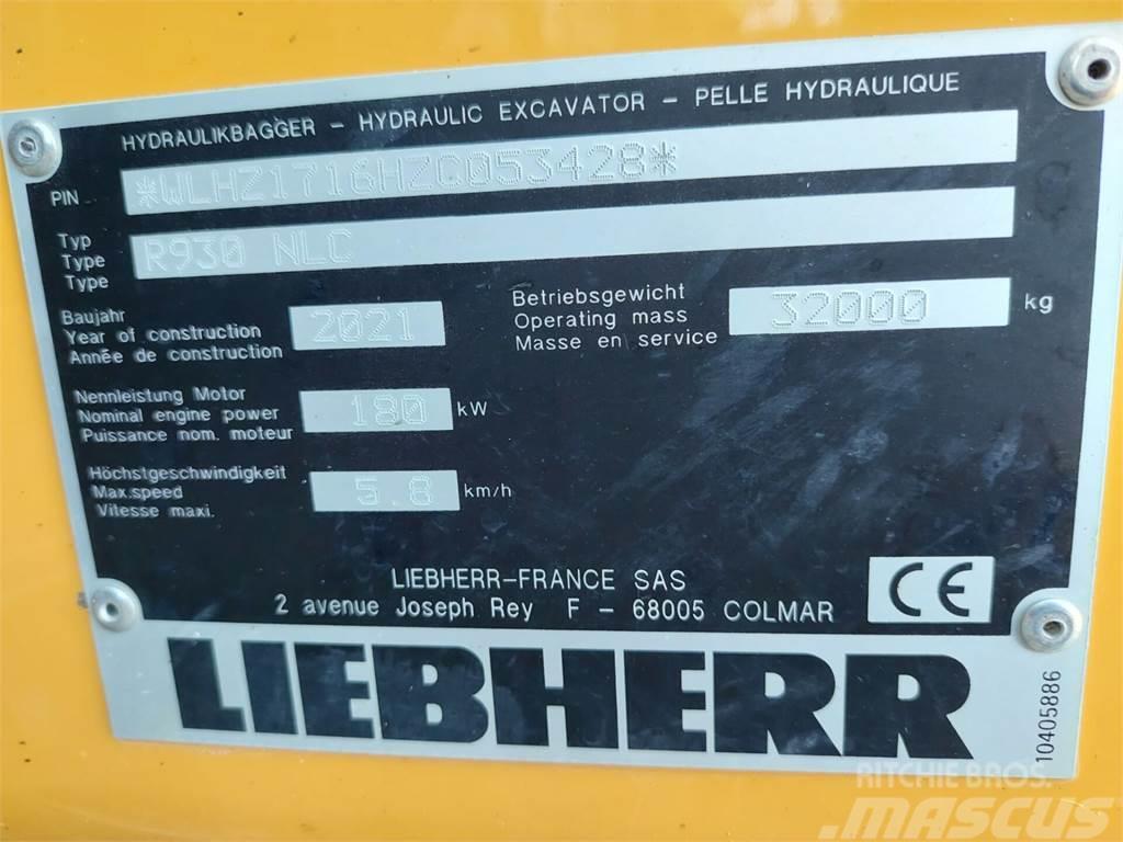 Liebherr R 930NLC Telakaivukoneet