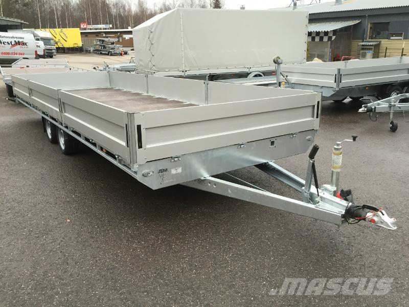 Boro ATLAS 6,5 x 2,2 3500kg LowLiner Lavaperävaunut