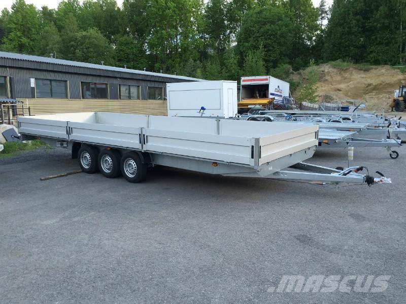 Boro ATLAS 6,5x2,3 3500kg, 3aks Autonkuljetusperävaunut