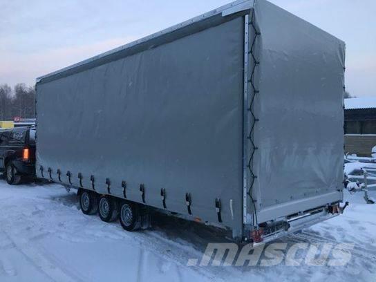 Boro liukukapeli 6,5x2,3x2,3 3500kg kylki aukeava Pressukapelliperävaunut