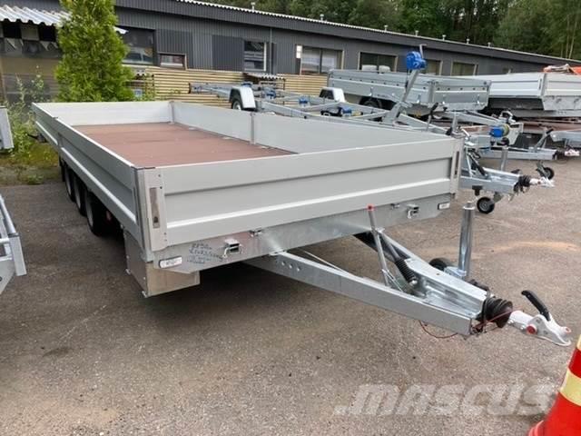 NIEWIADOW Atlas 6,5x2,3 / 3500kg alumiinilaidoilla / 3 x aks Muut perävaunut