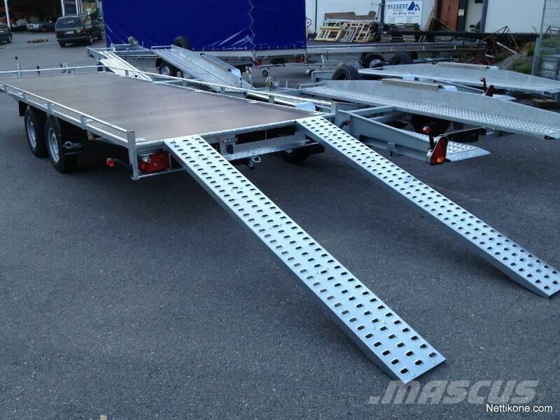 NIEWIADOW Atlas 6x2 3500kg kiinteällä reunalla Lavaperävaunut