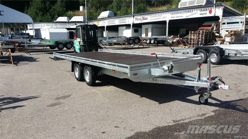 NIEWIADOW Atlas 6x2 3500kg kiinteällä reunalla Lavaperävaunut