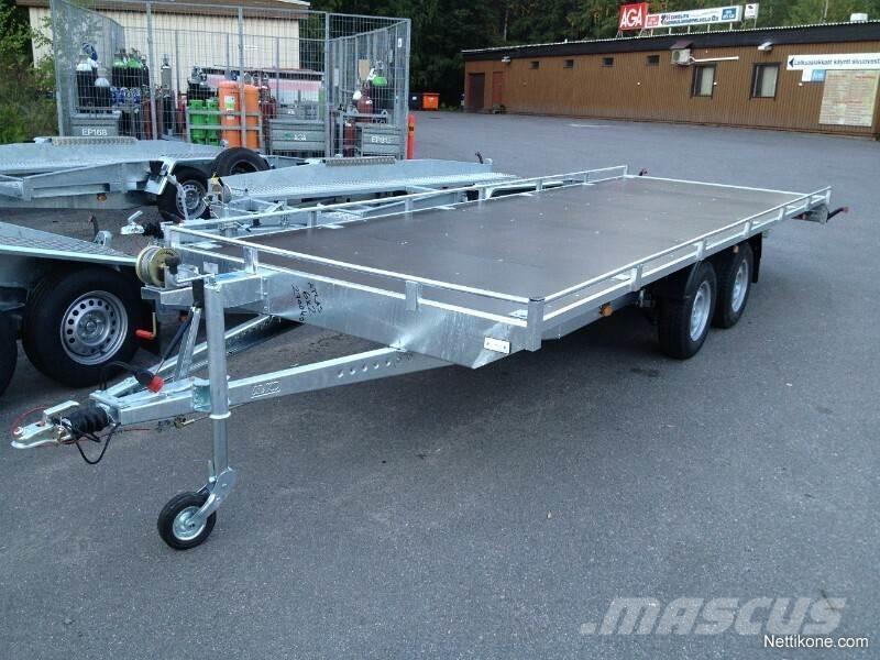 NIEWIADOW Atlas 6x2 3500kg kiinteällä reunalla Lavaperävaunut