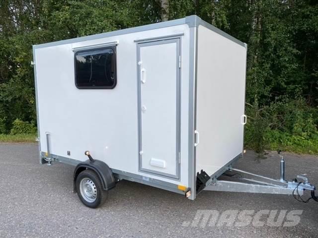 NIEWIADOW Taukovaunu P300 x K190 x L200 katsastus vapa 750k Umpikoriperävaunut