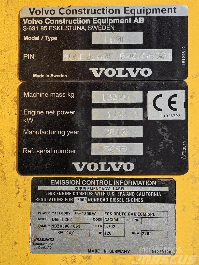 Volvo L60F Pyöräkuormaajat
