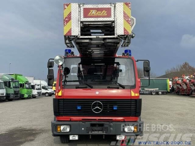 Mercedes-Benz 1422 Metz Feuerwehr Leiter 30 m. nur 31.361 Km. Muut kuorma-autot