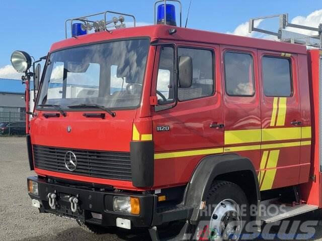 Mercedes-Benz LK 1220 4x4 Metz Feuerwehr TLF 16/25 Pumpe+2410L Umpikorikuorma-autot