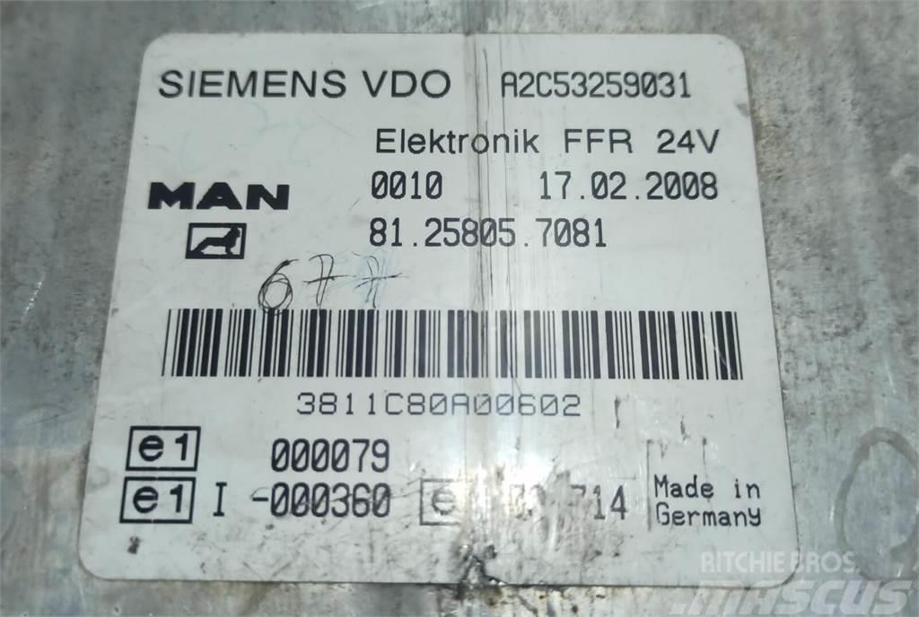 MAN /Tipo: FFR Unidade de Controlo FFR4 STEP10 Man 812 Electronics