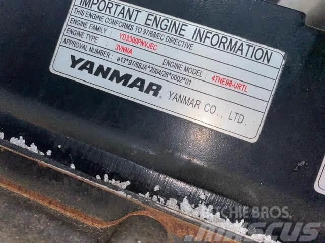 Yanmar /Tipo: V90 R.3.44-1 / Motor Yanmar 4TNE98 4TNVE98U Moottorit