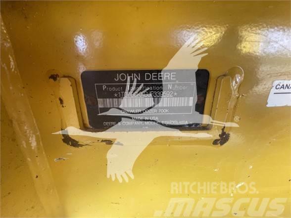 John Deere 700K Telaketjupuskutraktorit