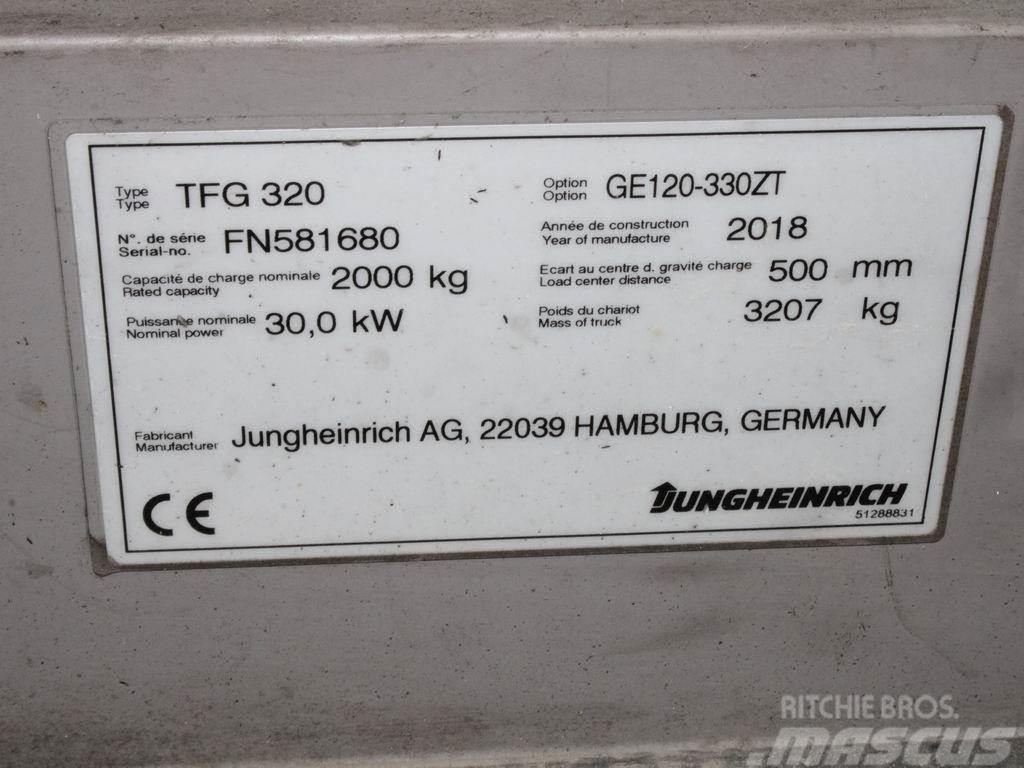 Jungheinrich TFG 320 G120-330ZT Nestekaasutrukit