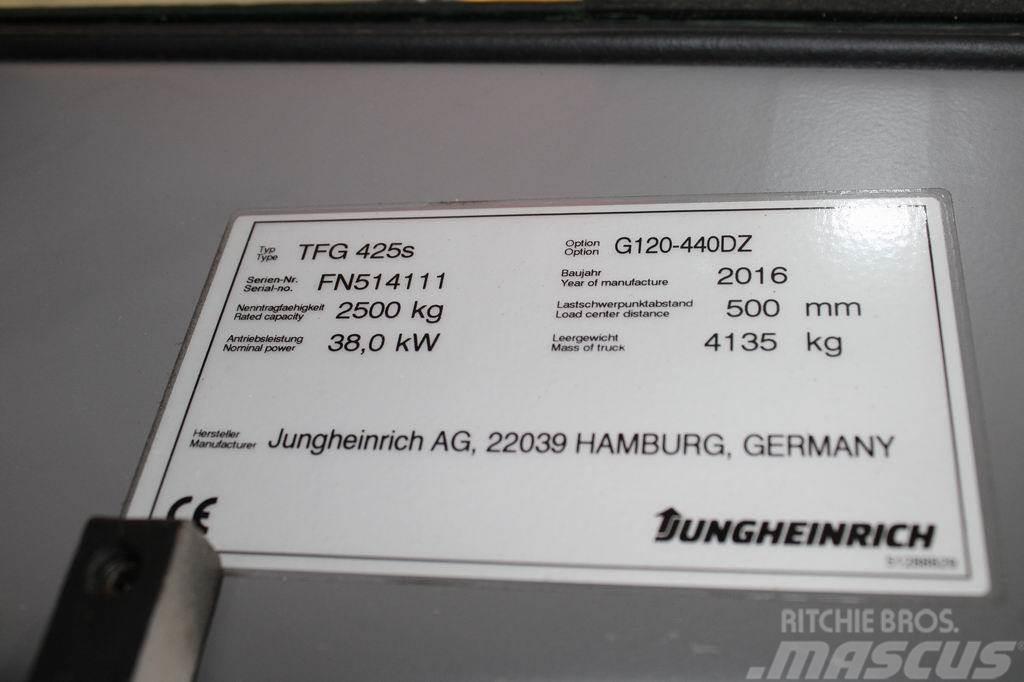 Jungheinrich TFG 425s G120-440DZ Nestekaasutrukit