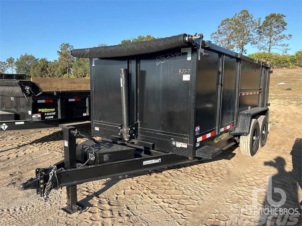  AMP 14 ft T/A Dump Vehicle transport trailers