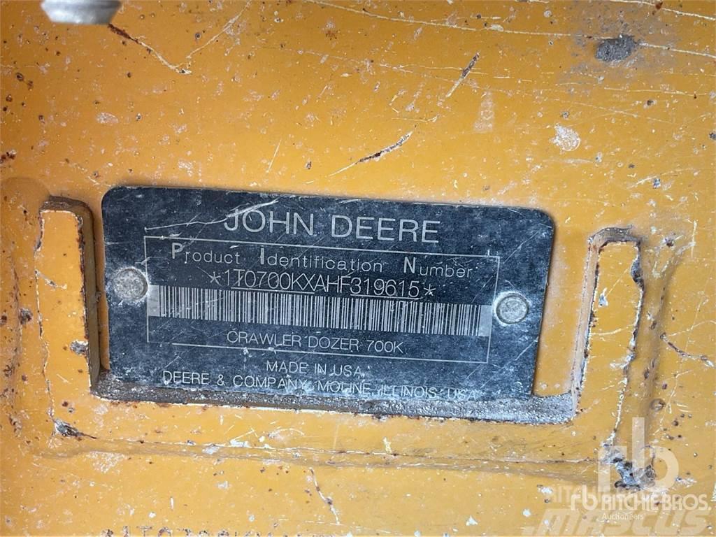 John Deere 700K LGP Telaketjupuskutraktorit