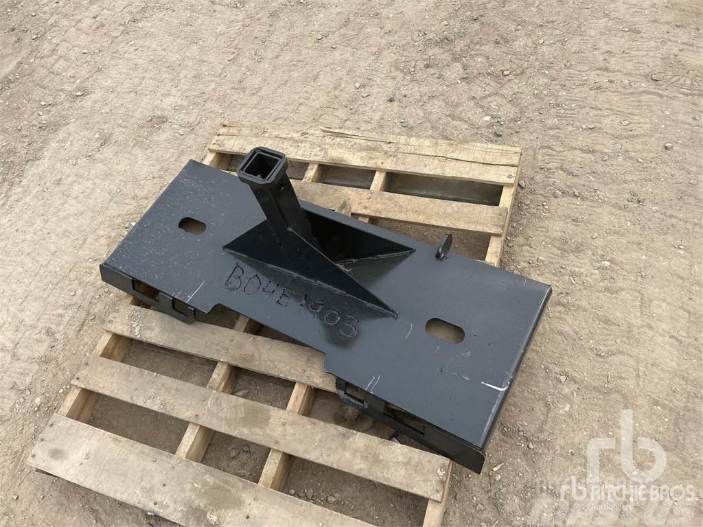  KIT CONTAINERS Skid Steer 2 in Receiver (Unused) Buckets
