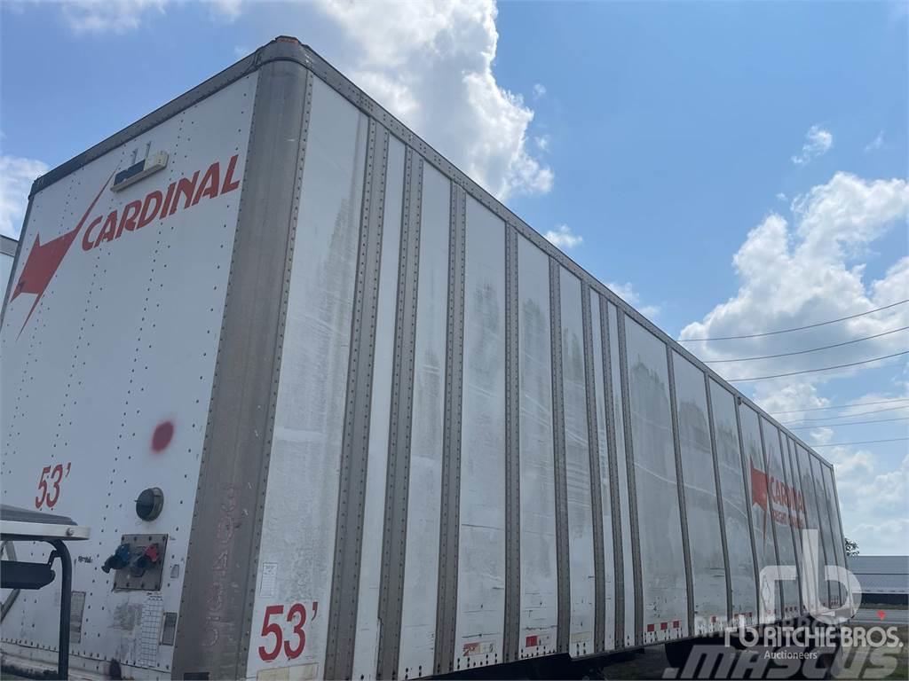  MONON 53 ft x 102 in T/A Box body semi-trailers