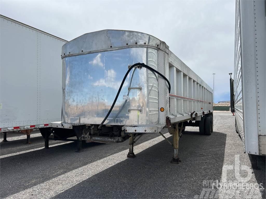 Travis 38 ft T/A Aluminum Tipper semi-trailers