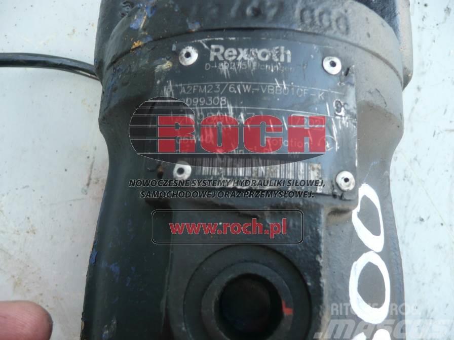 Rexroth A2FM23/61W-VBB010F-K 2099308 06W40 Moottorit