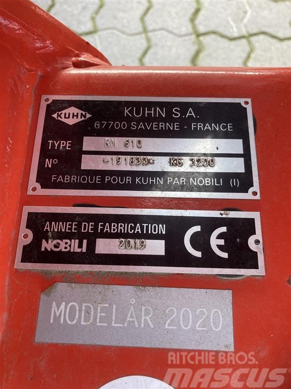 Kuhn RM 610 slagleklipper Med valser Niittokoneet
