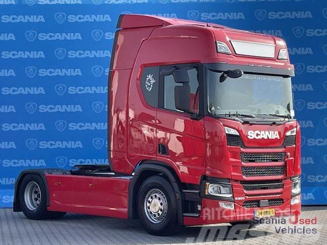Scania R 500 A4x2NA RETARDER PTO NAVI LED Vetopöytäautot