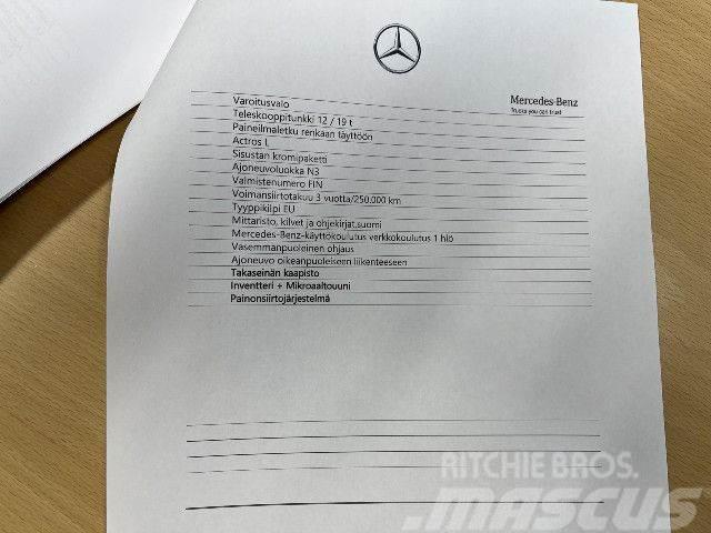 Mercedes-Benz Actros 3558L/NLA 8x4 Kontti-/tasonostoautot