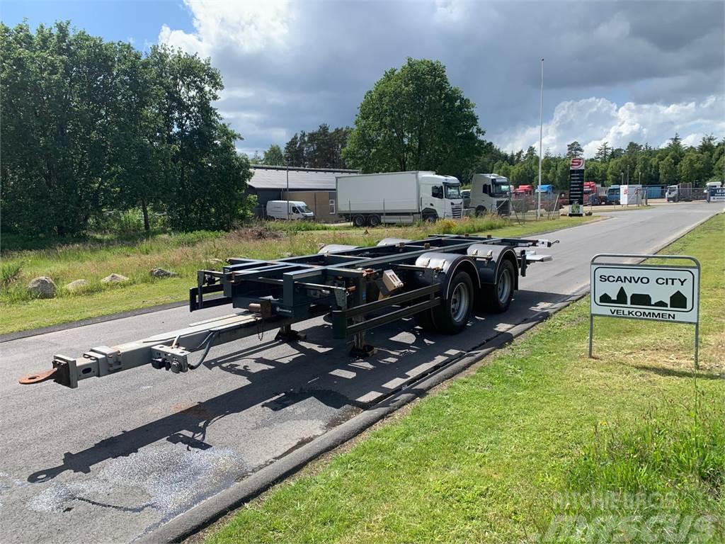 Kel-Berg C920V 20 ton - folde-slæde lift Täyskonttiperävaunut