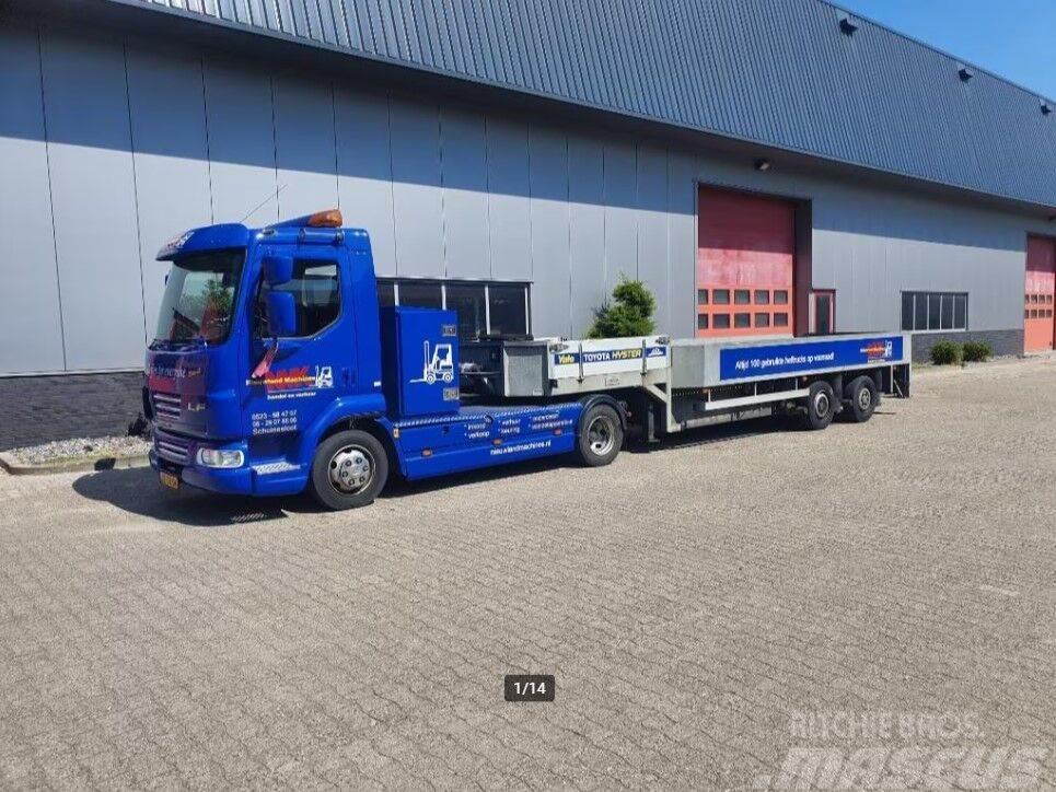 DAF LF 45 Low chassis heavy machinery transporter Chassis and suspension