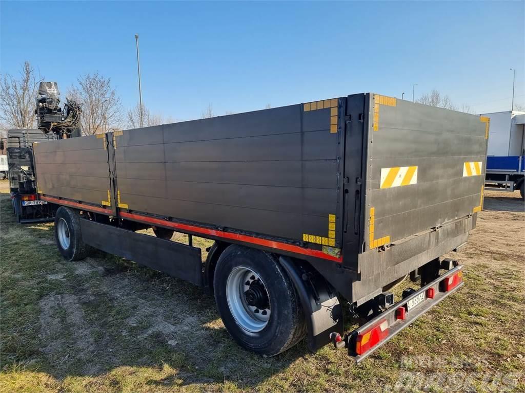  Gellhaus Vecta Pritsche trailer - 7.3 meter Lavaperävaunut