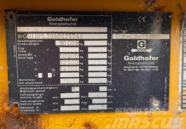 Goldhofer TUP-L3-22/80 Lavetit