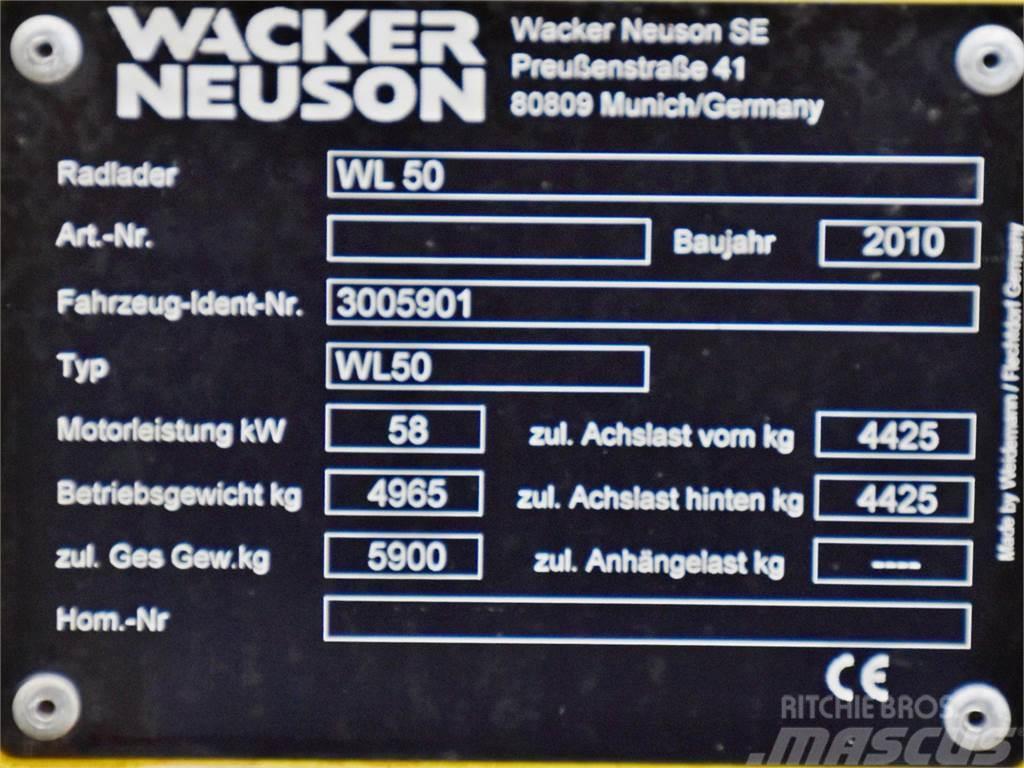 Neuson WACKER WL 50 Wheel loaders