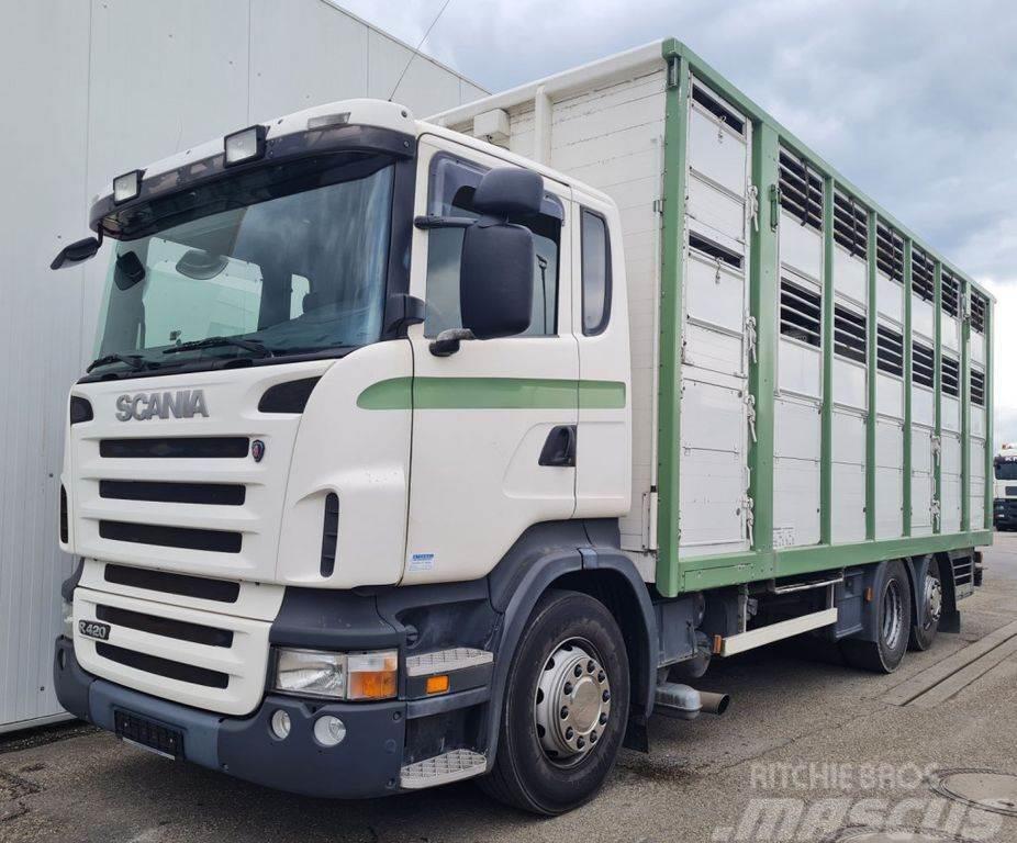 Scania R 420 LB Eläinkuljetusautot