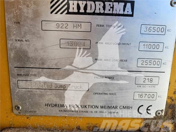 Hydrema 922HM Dumpperit