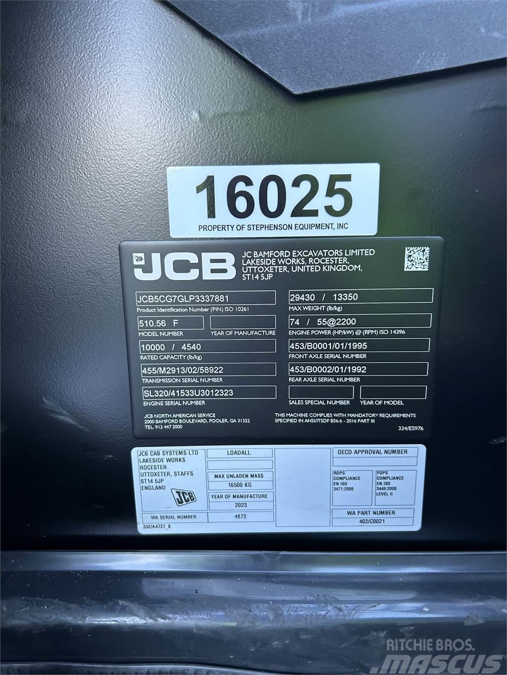 JCB 510-56 Kurottajat