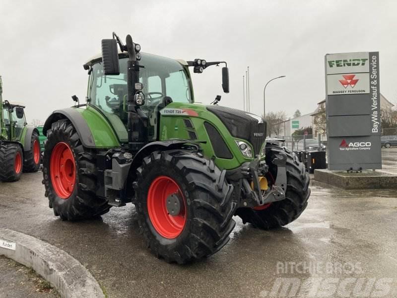 Fendt 720 Vario ProfiPlus S4 Traktorit