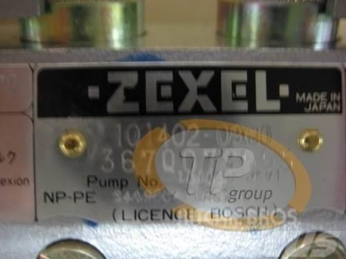  Zexel 894327-0570 Zexel Einspritzpumpe 4 Zylinder Moottorit
