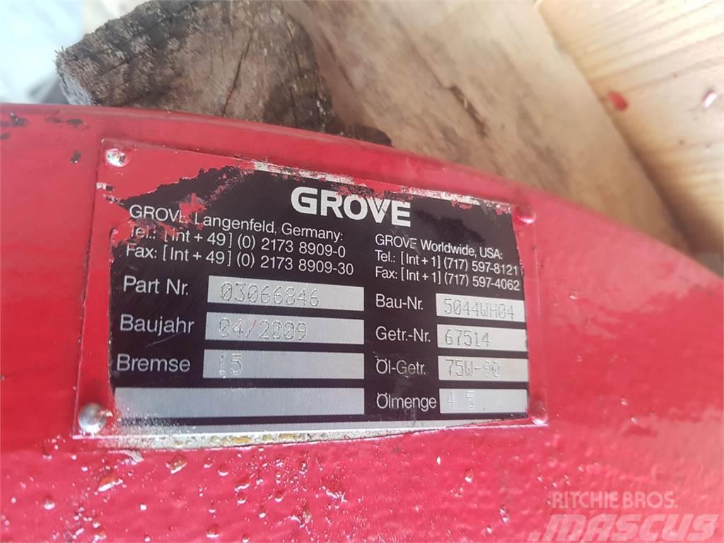 Grove GMK 5130-2 winch Nosturien osat ja lisävarusteet