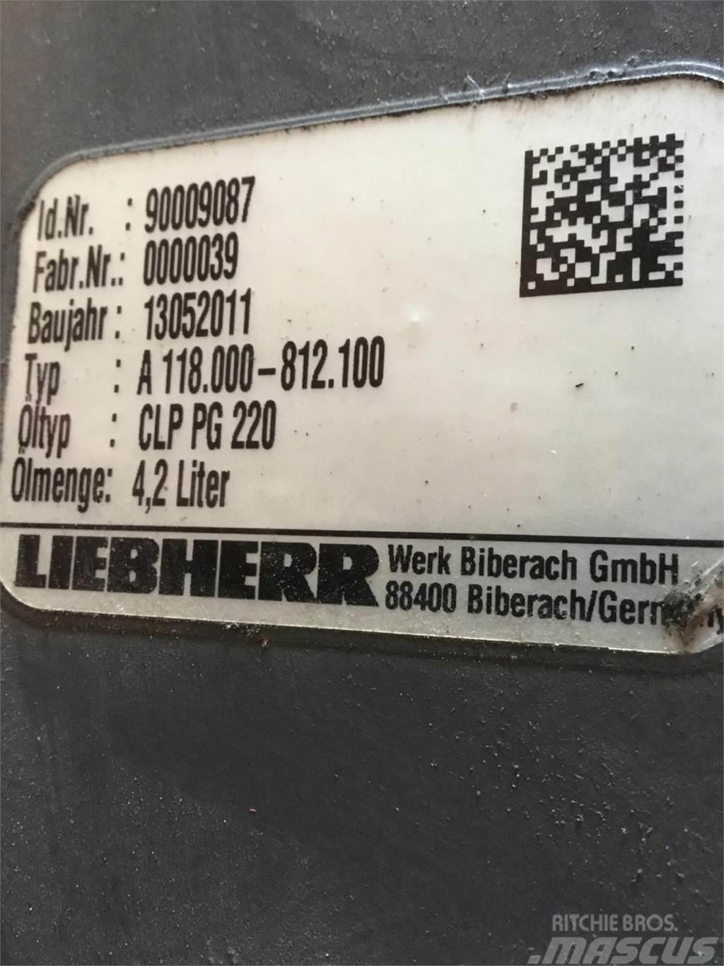 Liebherr MK 88-701 winch Nosturien osat ja lisävarusteet