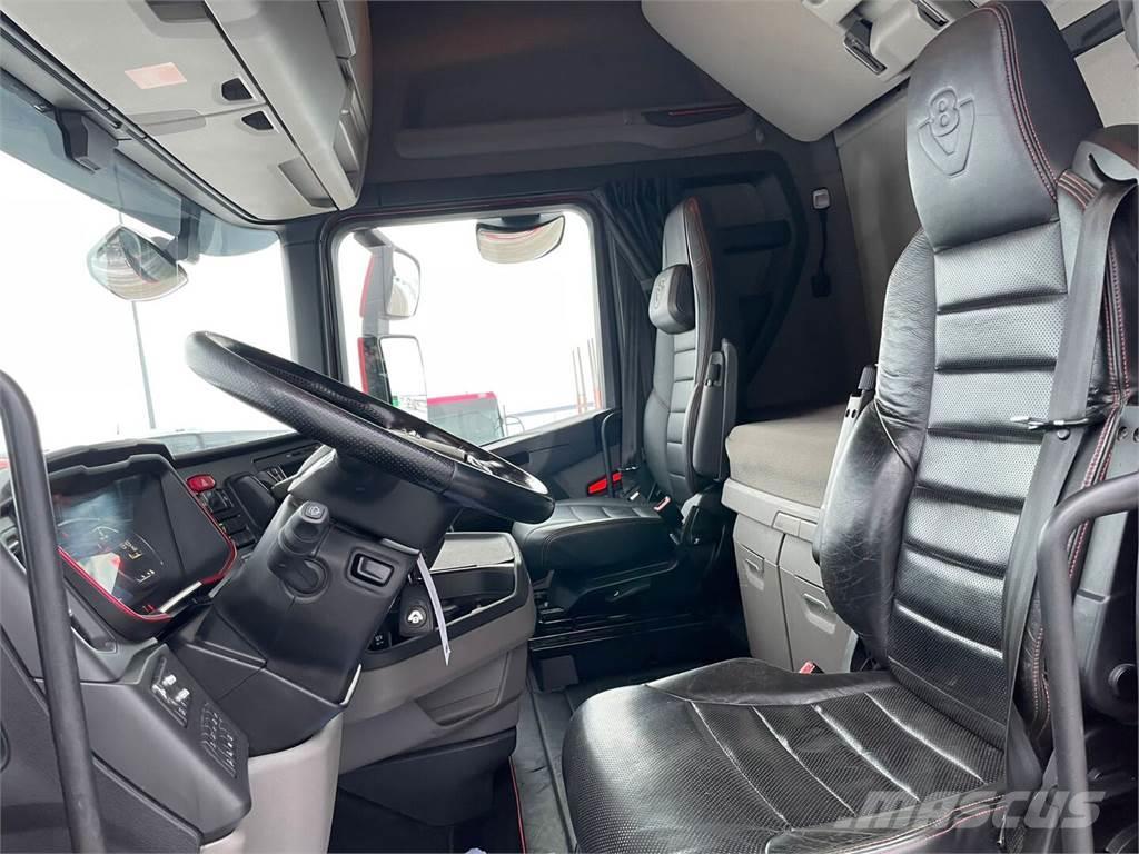 Scania S580 Walking Floor hydrauliikka Vetopöytäautot