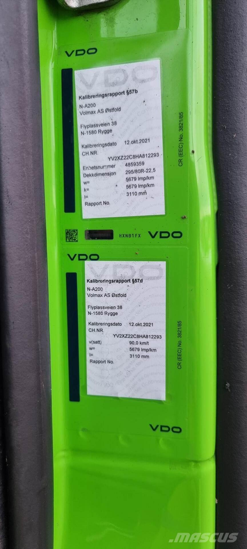 Volvo FM410 Kokosivuaukeava Umpikorikuorma-autot