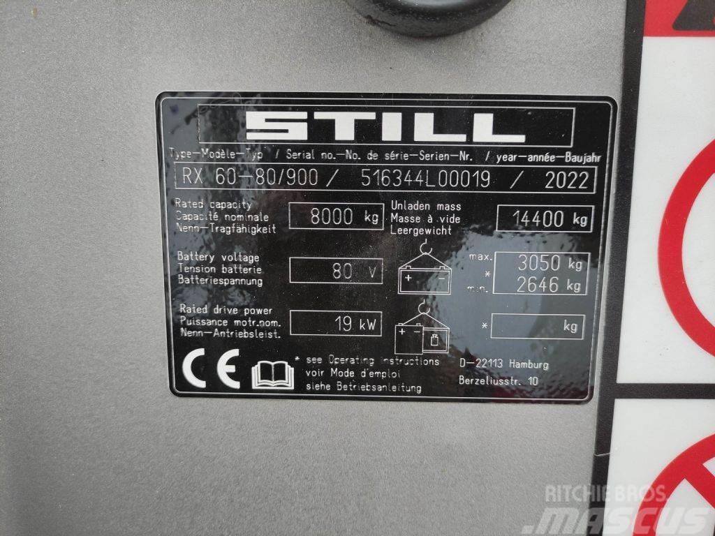 Still RX60-80/900 Sähkötrukit