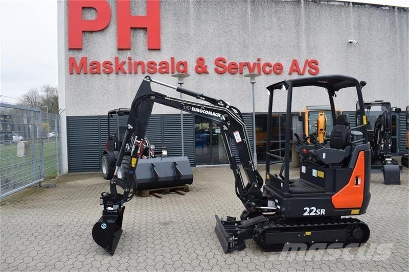 Eurocomach 22 SR OVERGEMT 2022 MODEL CANOPY COMPACTTILT CT2 Minikaivukoneet < 7t