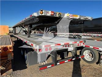 Utility 40000AE COMBO FLATBED, 48', CLOSED TANDEM AIR RIDE